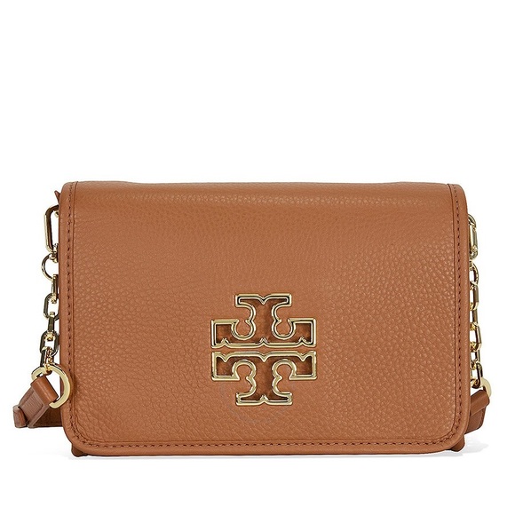 Tory Burch Handbags - Tory Burch Tan Britten Crossbody